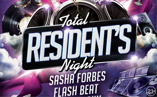 Total resident’s night