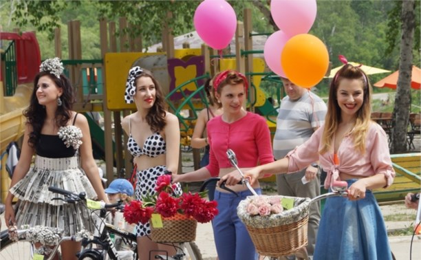 Вело - парад "Леди на велосипеде" прошёл в Южно - Сахалинске