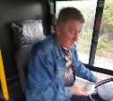 Водитель маршрутного автобуса 174 Южно-сахалинс-Охотское, не берёт пассажиров