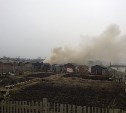 Москвич сгорел в Углегорске