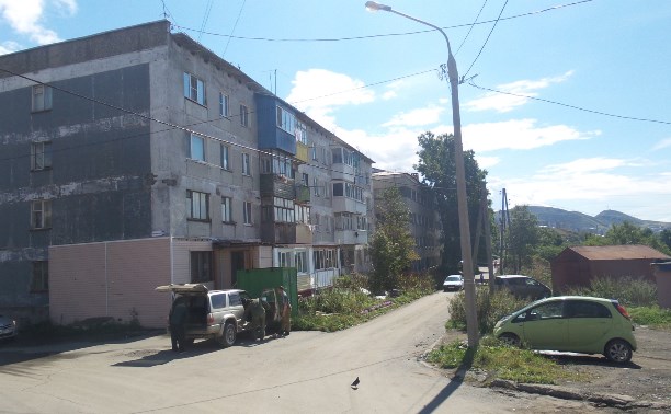 Ситуация в общежитии на улице Крузенштерна в городе Холмске