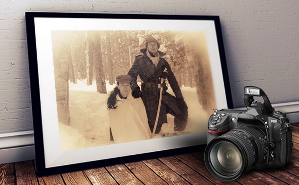 Фотозарисовка на тему "Советский летчик и его японская дочь"