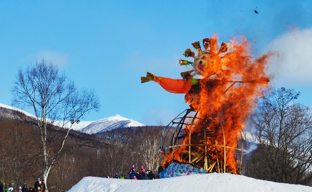 Масленица в парке Гагарина