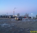 На стоянке в аэропорту Южно-Сахалинска с машины сняли колеса