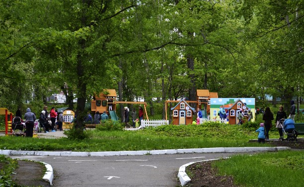 Детский городок в парке им. Гагарина
