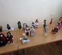 Куколки-скелетцы в национальном костюме, выставка. Щекино
