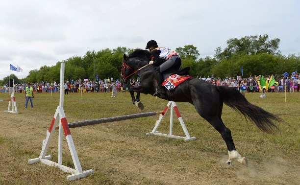 Областные соревнования по конному спорту «Золотая подкова Сахалина»