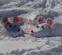 Конкурс снежных фигур на Озере Верхнее.