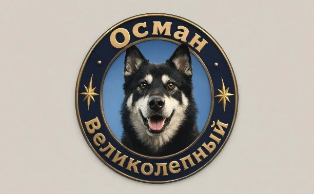 Ангел из снега и метели пес Осман...