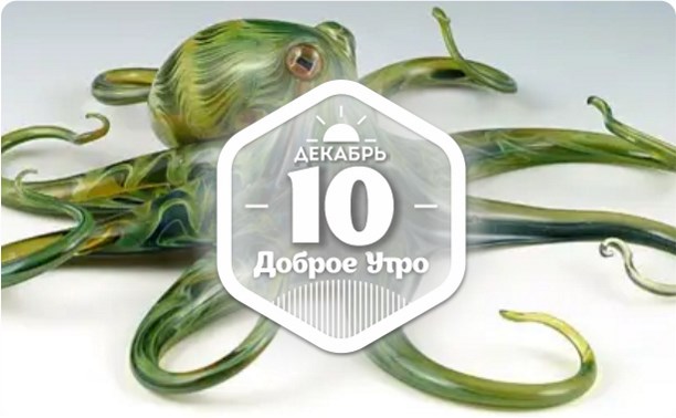 Удивительные создания из стекла в доброутреннем с конкурсом)