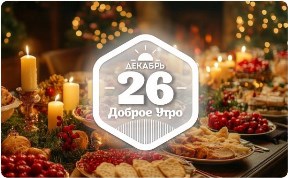 Новогодняя еда в доброутреннем с конкурсом)