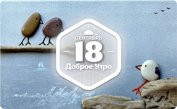Картины из камешков в доброутреннем с конкурсом)