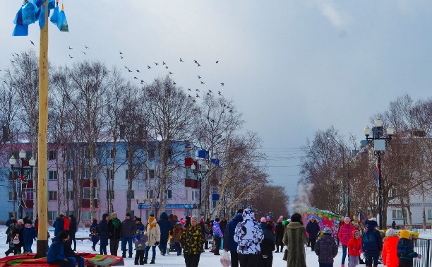 Выходные в Корсакове: поезд, парк и Масленичные гуляния