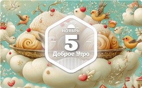 Парад вкусняшек в доброутреннем с конкурсом)