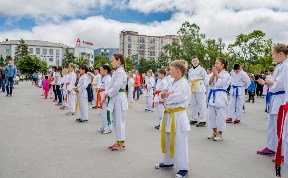 Олимпийский день в Южно-Сахалинске: зарядка с чемпионами