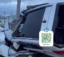 Опубликован момент жуткого ДТП в Южно-Сахалинске: за рулём Kia находился 34-летний мужчина