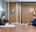 Министр строительства РФ Ирек Файзуллин встретился с Валерием Лимаренко