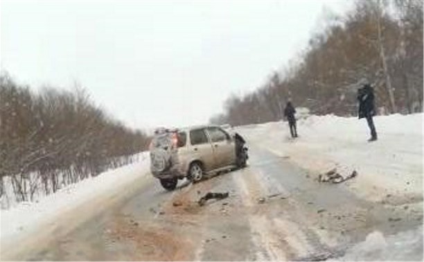 Три автомобиля столкнулись перед Троицким