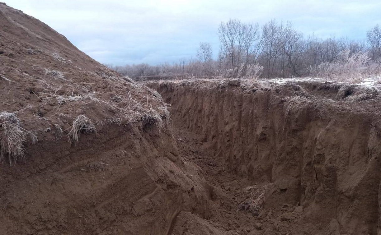 В Углегорском округе реку Углегорку возвращают в историческое русло