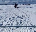 Выход на лед у юго-восточного побережья Сахалина опасен