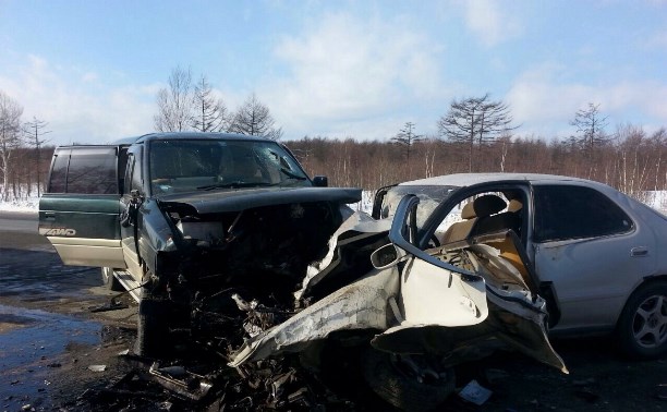 Три автомобиля столкнулись в районе Новоалександровска -один человек погиб