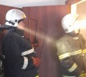 Ванная комната горела в квартире в Южно-Сахалинске