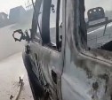 В Стародубском спасали горящий "Сурф" без номеров 