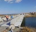 На Сахалине впервые за полвека капитально ремонтируют мост через пролив Красноармейский