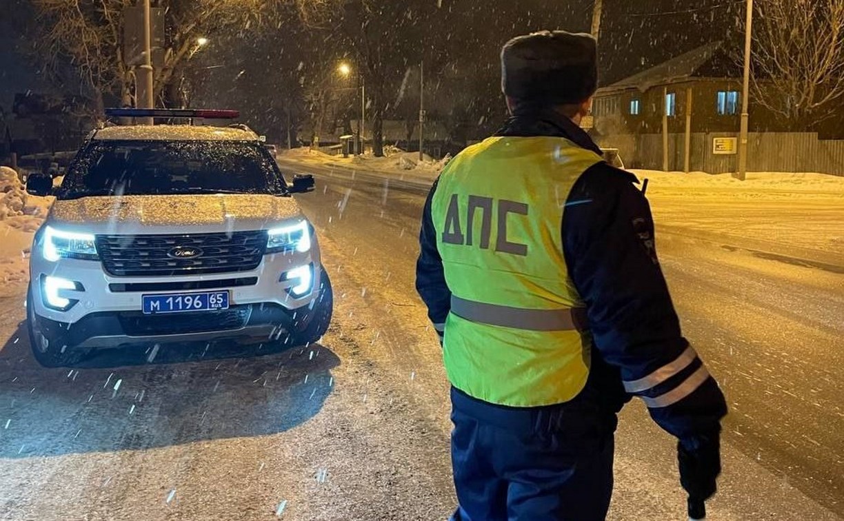 19 бесправников за сутки попались инспекторам ГИБДД на Сахалине 
