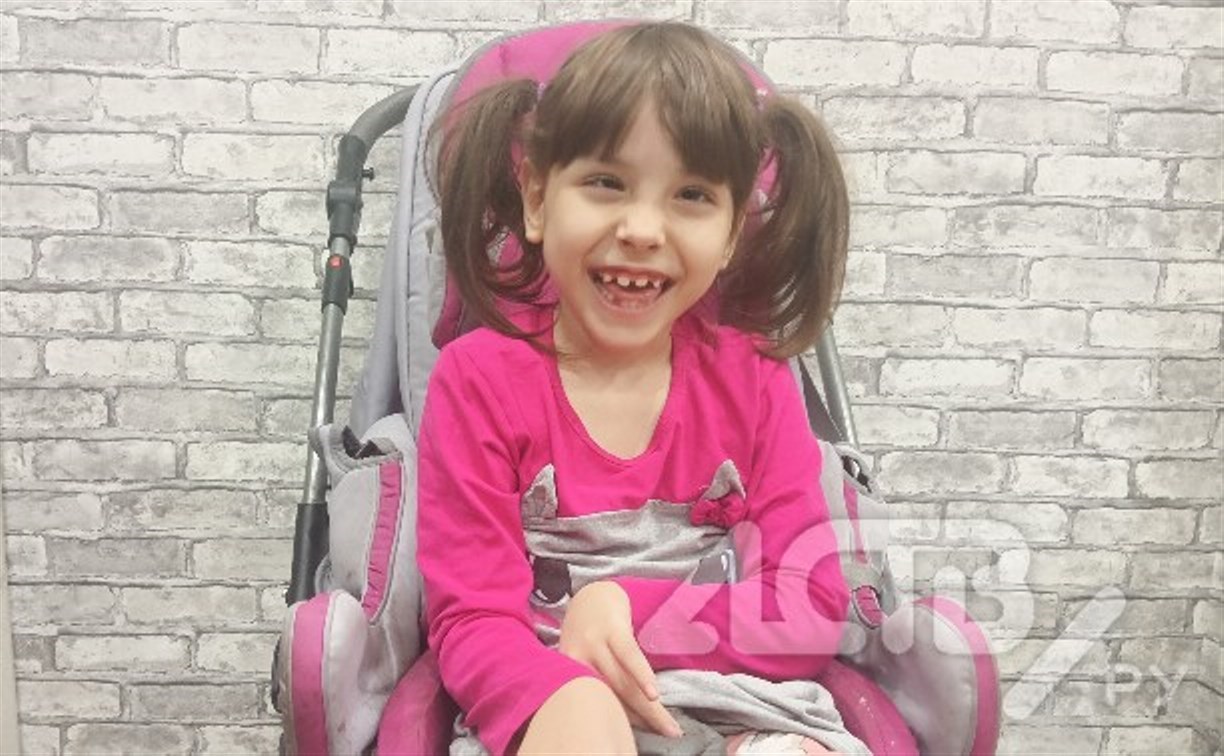 Сахалинцы за час собрали недостающую сумму на реабилитацию 6-летней девочки с ДЦП