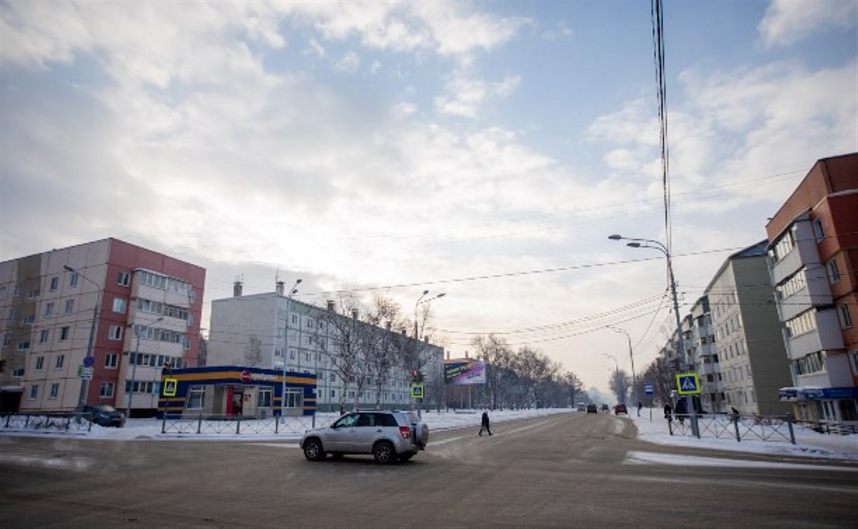 Улицу Комсомольскую в Южно-Сахалинске начнут ремонтировать в июне