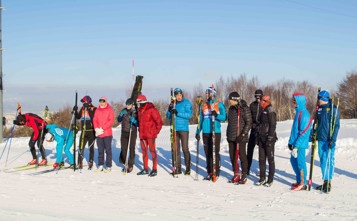 Лучших лыжников определили на Сахалине