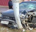 Сахалинский автомобилист "помог" другому протаранить столб и уехал с места ДТП
