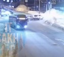 Два легковых автомобиля столкнулись на перекрестке в Южно-Сахалинске