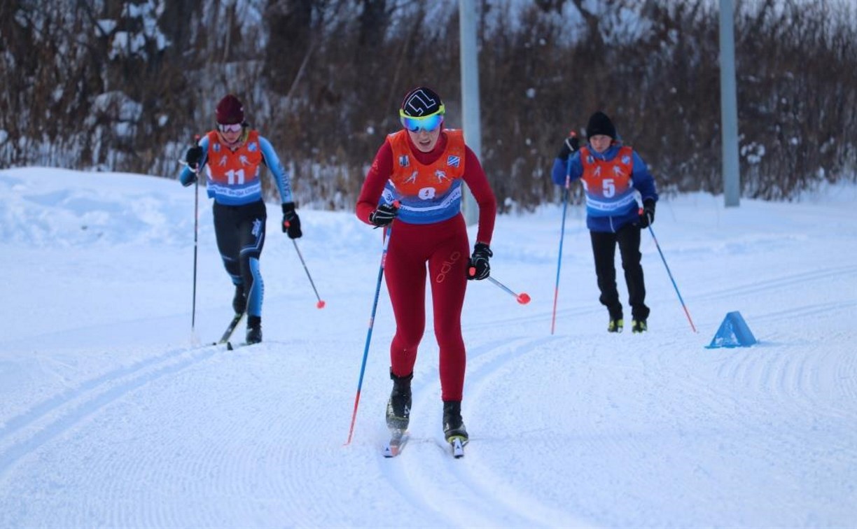На Сахалине начался чемпионат области по лыжным гонкам