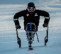 Паралимпийцы опробовали трассу Спортивную в Южно-Сахалинске