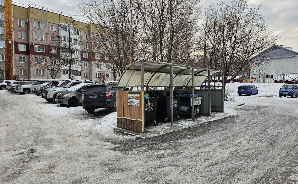 В Сахалинской области привели в порядок более 600 контейнерных площадок