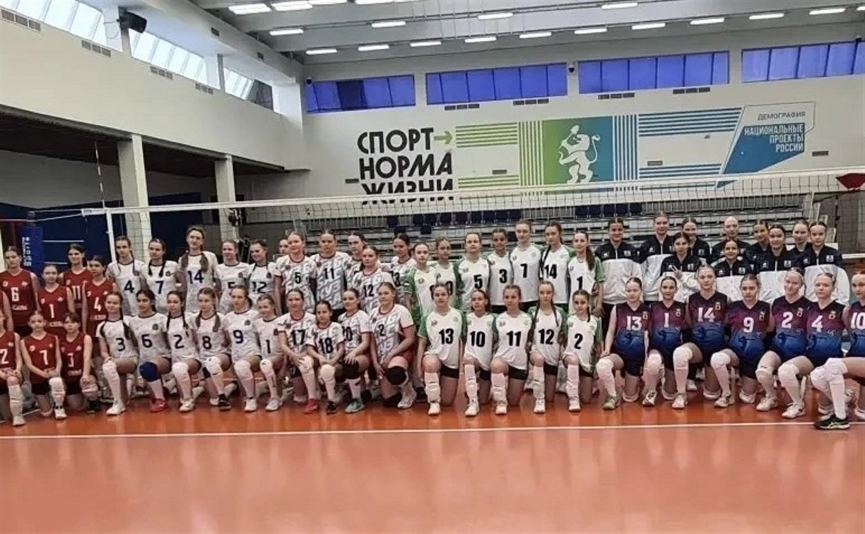 Сахалинские волейболистки заняли пятое место в полуфинале всероссийских соревнований