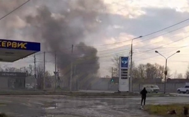 В Новоалександровске сгорело деревянное строение на площади 10 "квадратов" 