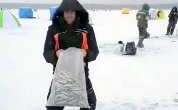 Подними вкладыш с корюшкой: сахалинские рыбаки придумали новый вид спорта на льду