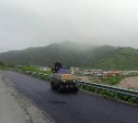 На автодороге в районе села Ясноморского отремонтировали проблемные участки