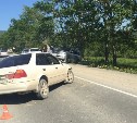  Land Cruiser и Toyota Sprinter  столкнулись на объездной дороге на Троицкое