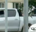 "Выбросил из кузова велик": горячие разборки на дороге в Южно-Сахалинске попали в объектив камеры 