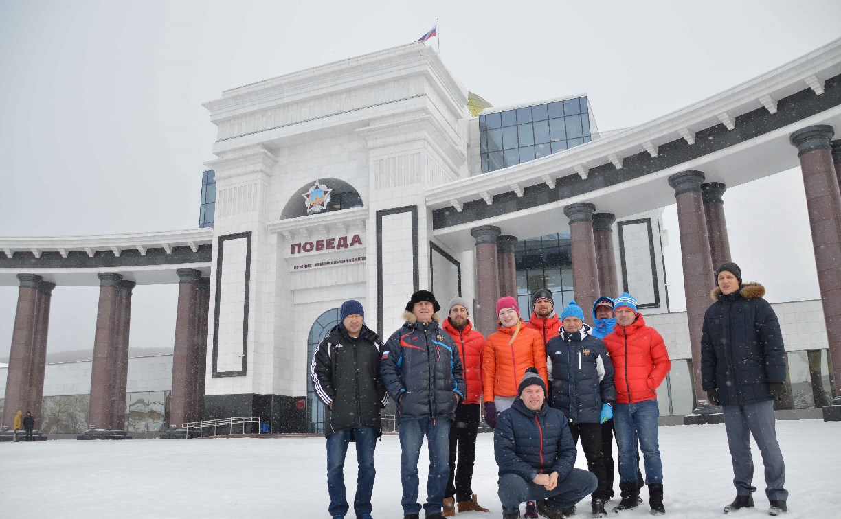 Спортсмены-паралимпийцы посетили Сахалин перед играми в Пхенчхане