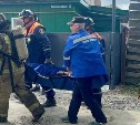 МЧС: при пожаре в Южно-Сахалинске спасли пенсионерку