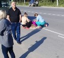 Внедорожник сбил пешехода у Троицкого 