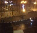 Ночью в Южно-Сахалинске сбили мотоциклиста