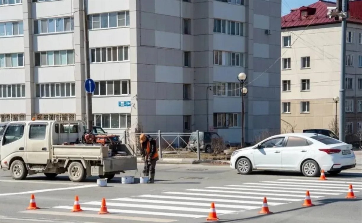 Подрядчикам в Южно-Сахалинске поручили не создавать заторы на городских улицах