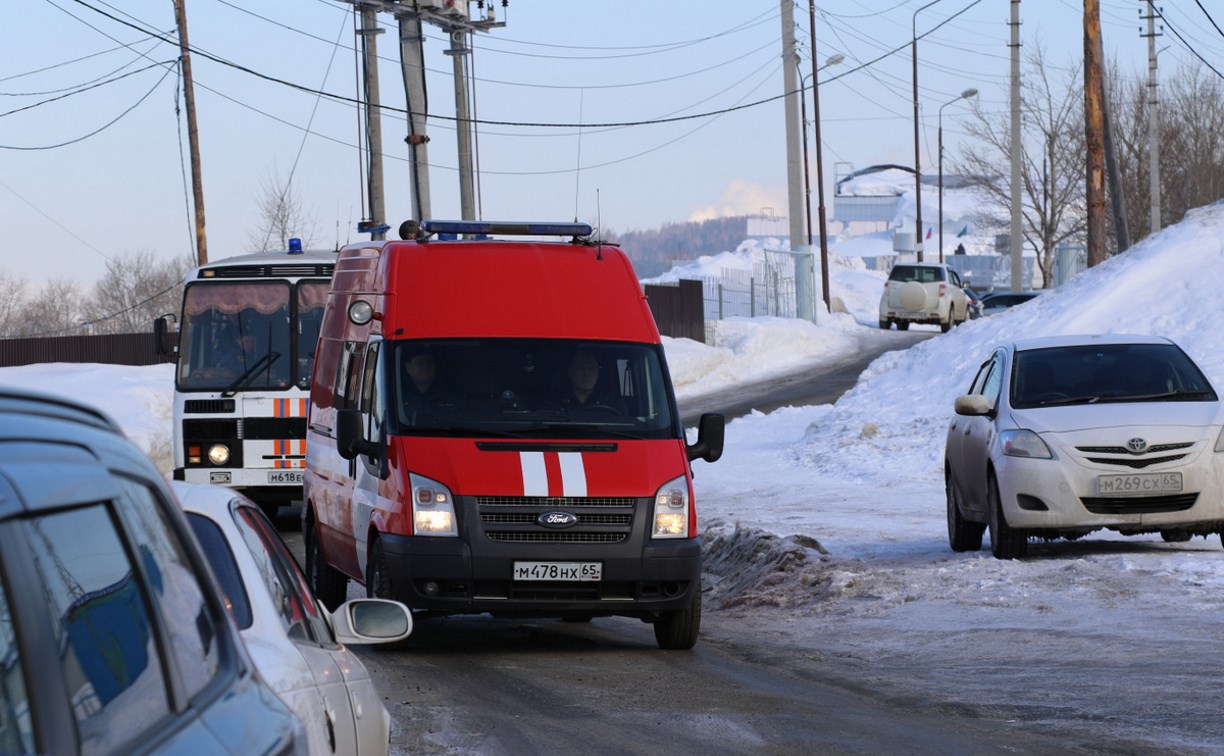 Сахалинские пожарные приняли участие во всероссийской акции
