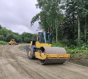 Асфальтирование участка автодороги между Санаторным и Синегорском выполнено на 80 %